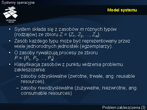 Model systemu